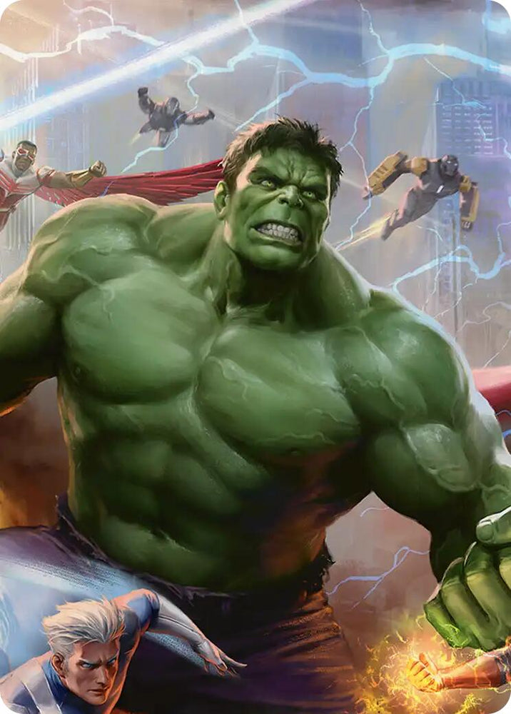 Hulk, Always Angry Art Card [Marvel Super Heroes Art Series]