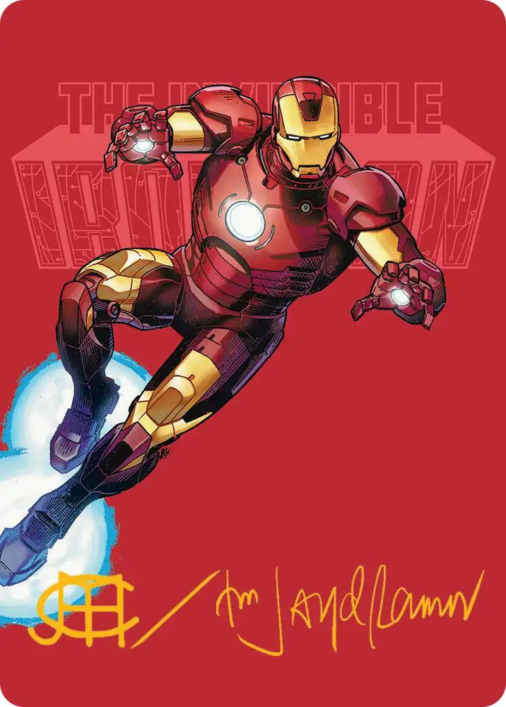 The Invincible Iron Man Art Card (Gold-Stamped Signature) [Marvel Super Heroes Art Series]