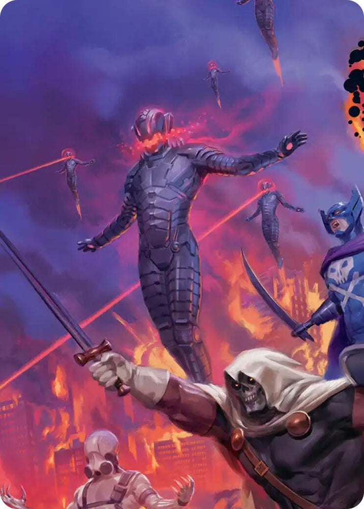 Ultron, Machine Overlord Art Card [Marvel Super Heroes Art Series]
