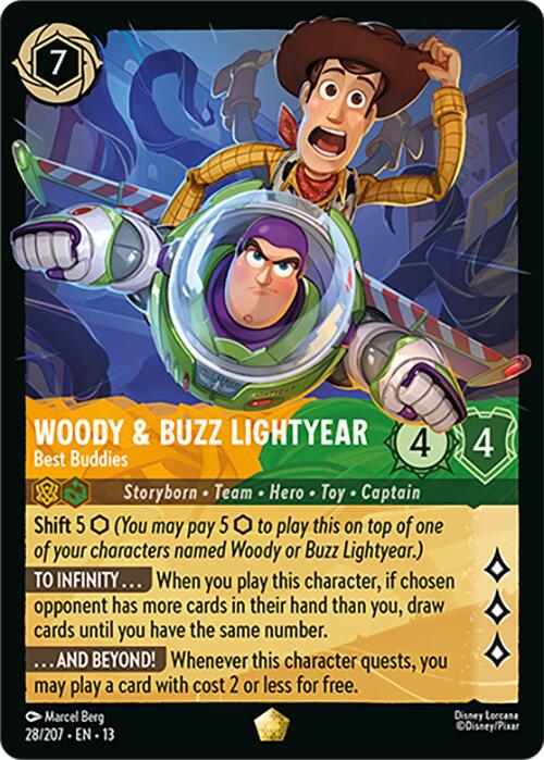 Woody & Buzz Lightyear - Best Buddies (28/207) [Attack of the Vine!]