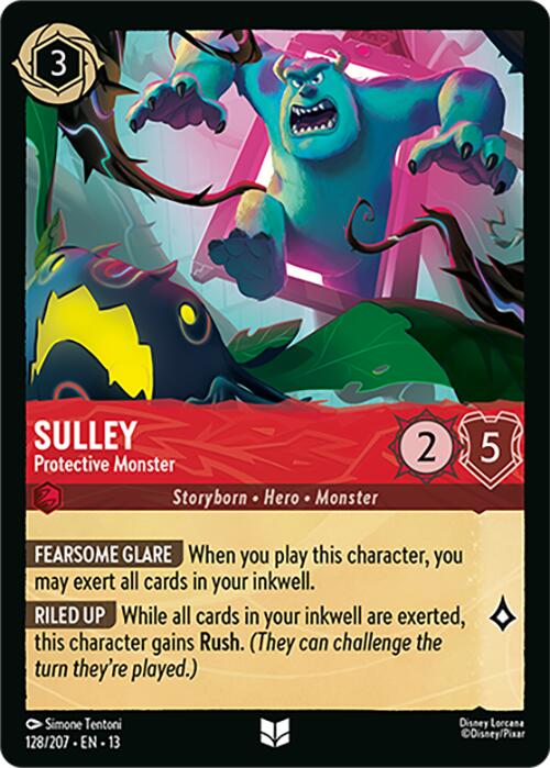 Sulley - Protective Monster (128/207) [Attack of the Vine!]
