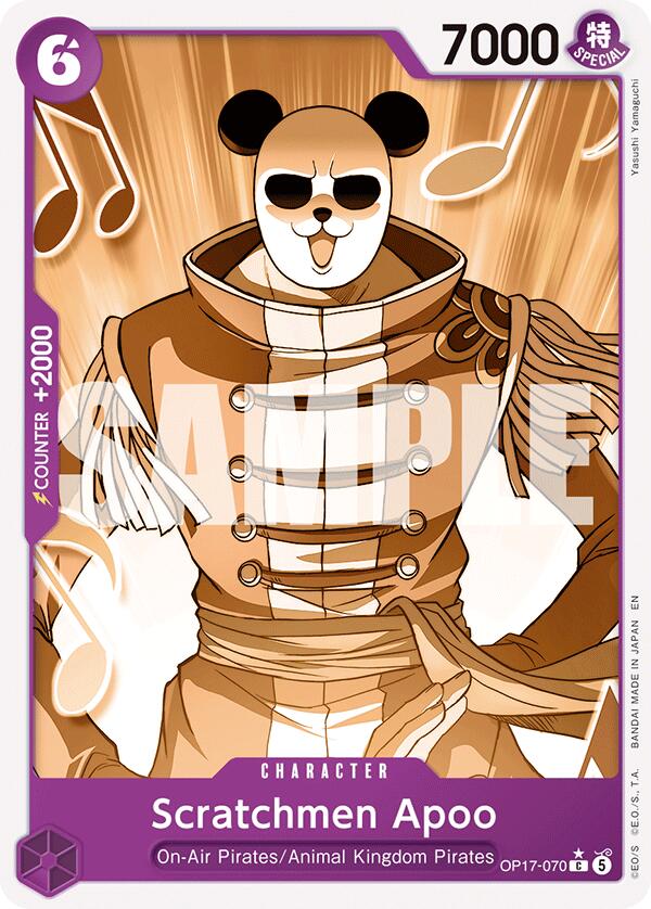 Scratchmen Apoo (Pandaman Art) [The World's Strongest Warriors]