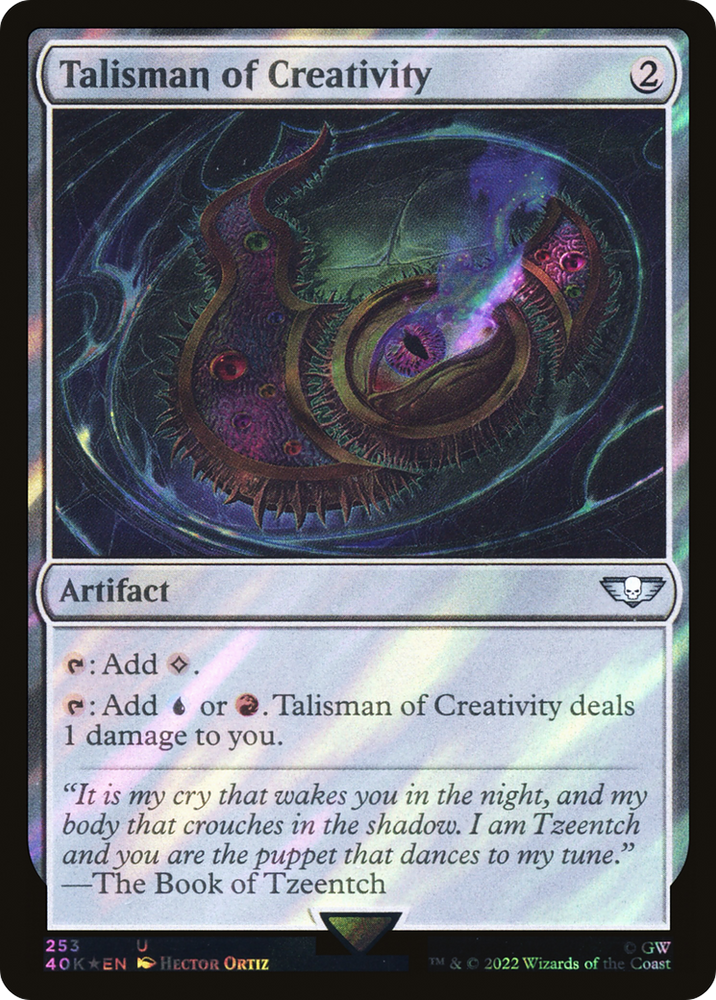 Talisman of Creativity (Surge Foil) [Marvel Super Heroes Commander]