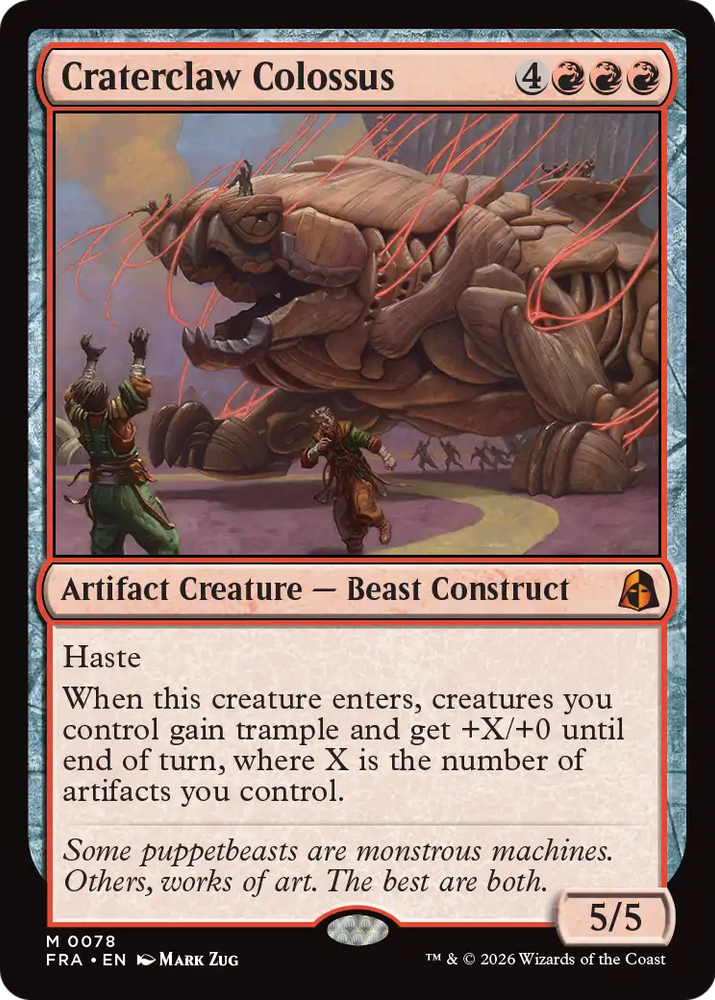 Craterclaw Colossus [Reality Fracture]