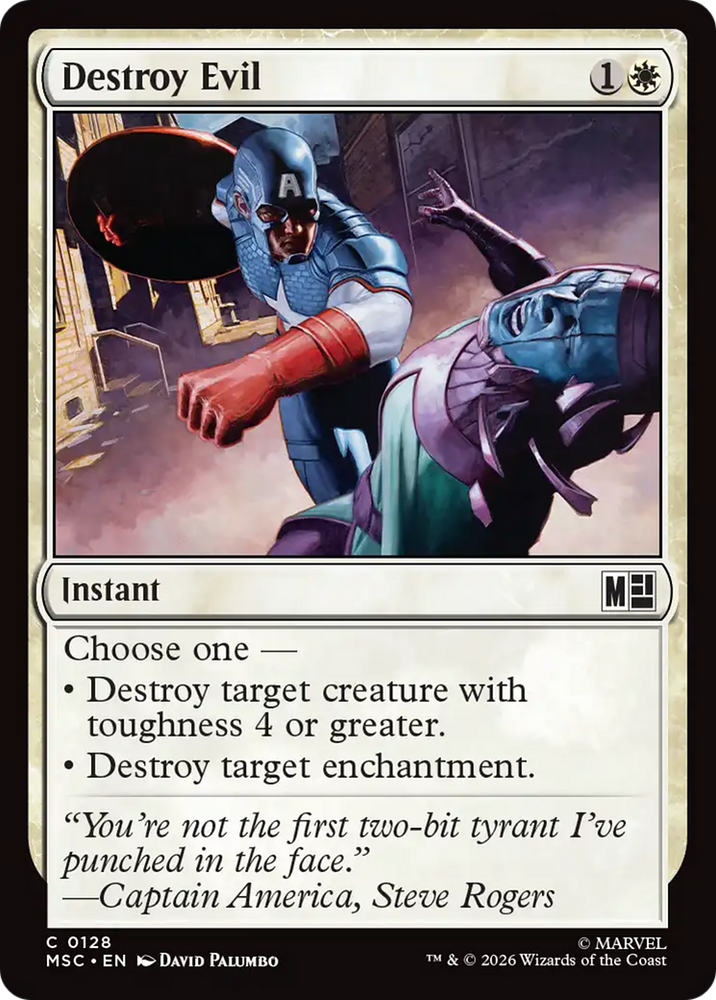 Destroy Evil [Marvel Super Heroes Commander]