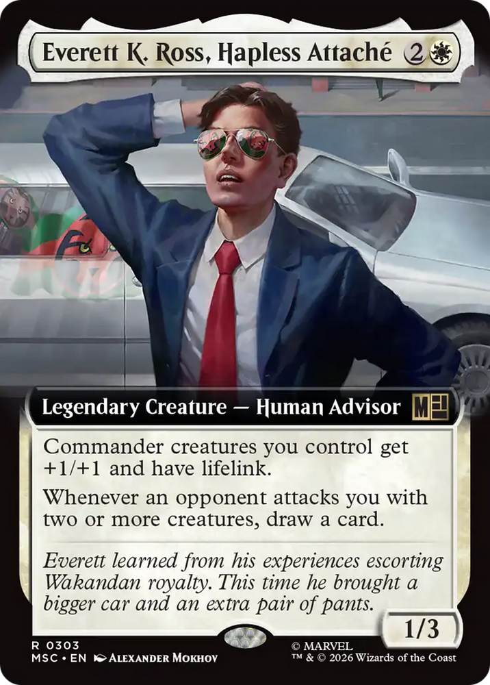 Everett K. Ross, Hapless Attache (Extended Art) [Marvel Super Heroes Commander]