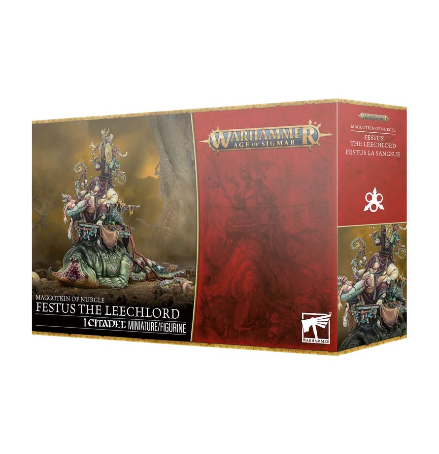 Warhammer Age of Sigmar - Maggotkin of Nurgle : Festus the Leechlord