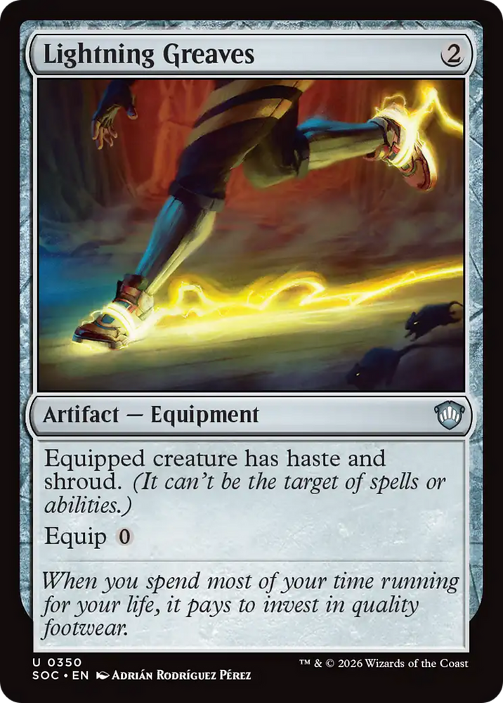 Lightning Greaves [Secrets of Strixhaven Commander]