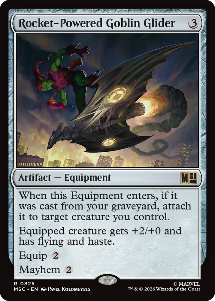 Rocket-Powered Goblin Glider [Marvel Super Heroes Commander]