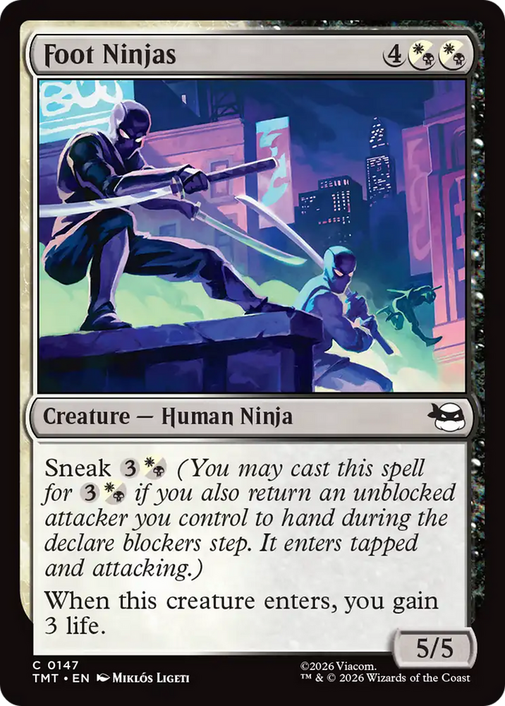 Foot Ninjas [Teenage Mutant Ninja Turtles]