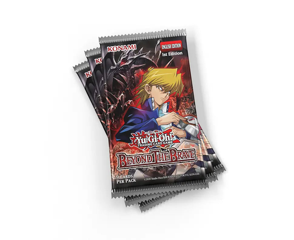 YGO 3-Pack Tuckbox - Beyond The Brave (1st Edition)