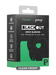 Palms Off - Black Out Deck Sleeves (Standard size)