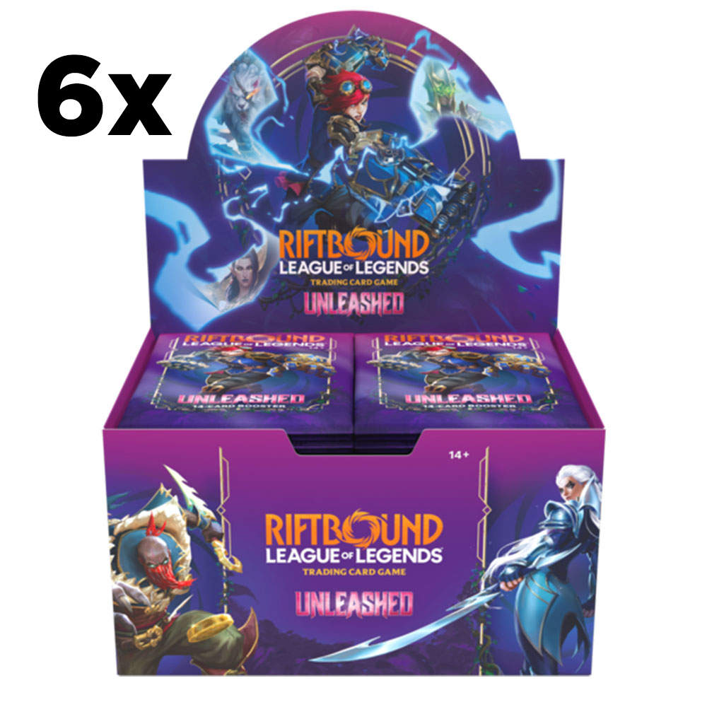 Riftbound: League of Legends TCG Booster Case - Unleashed
