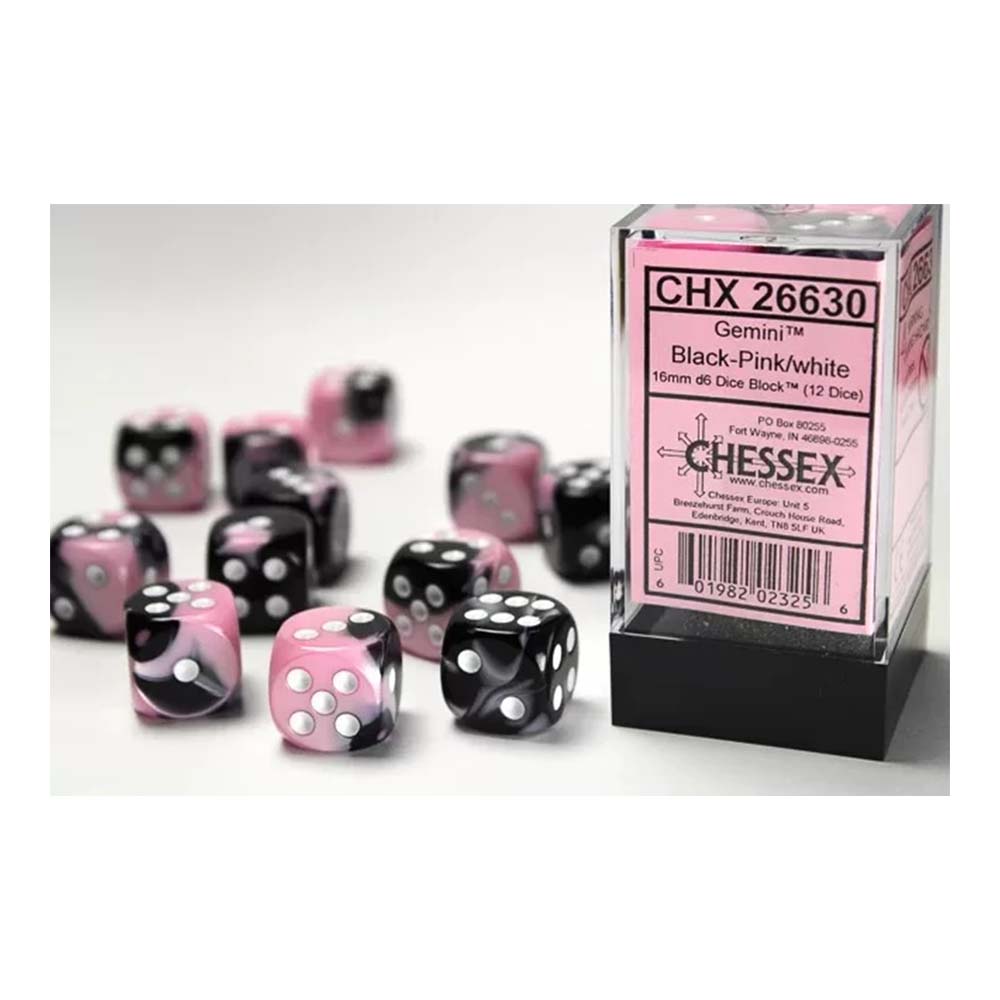 Chessex Dice (Gemini) 12d6 (16mm)