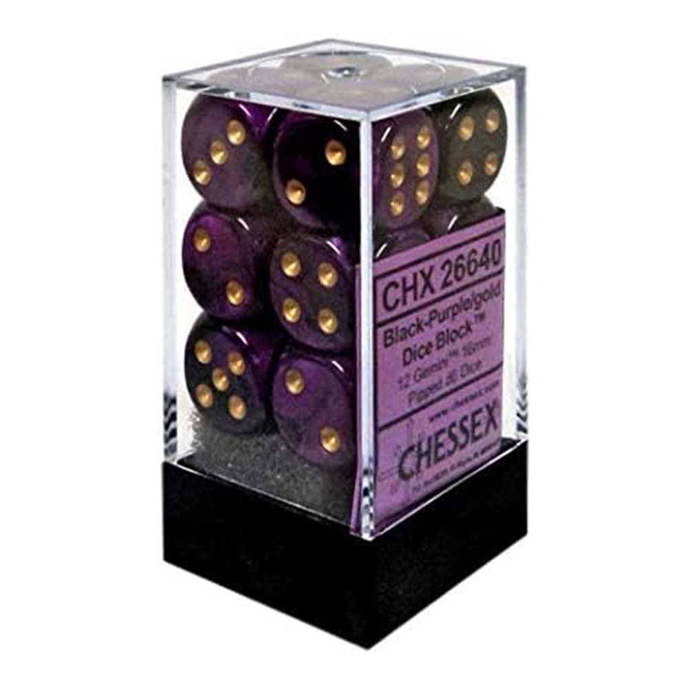 Chessex Dice (Gemini) 12d6 (16mm)