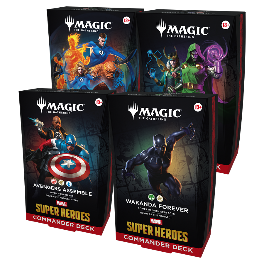 MTG Commander Decks - Marvel Super Heroes