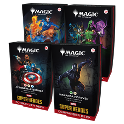 MTG Commander Decks - Marvel Super Heroes
