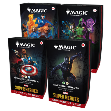 MTG Commander Decks - Marvel Super Heroes