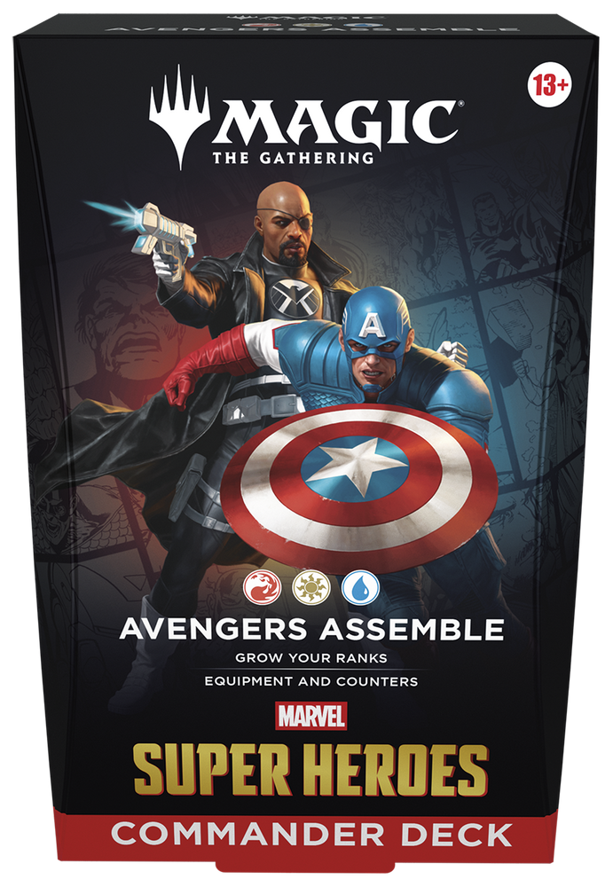 MTG Commander Decks - Marvel Super Heroes