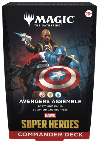 MTG Commander Decks - Marvel Super Heroes