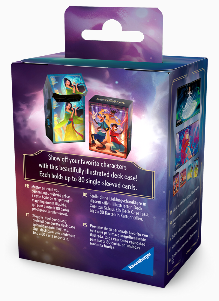 Disney Lorcana TCG Deck Boxes Fabled