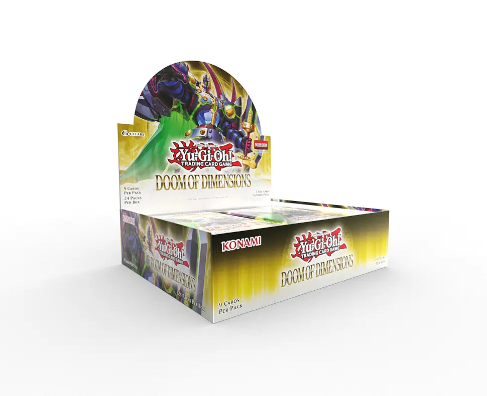 YGO Booster Pack - Doom of dimension (1st Edition)