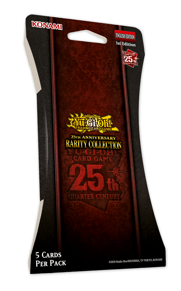 YGO Blister Pack - 25th Anniversary Rarity Collection (1st Edition)