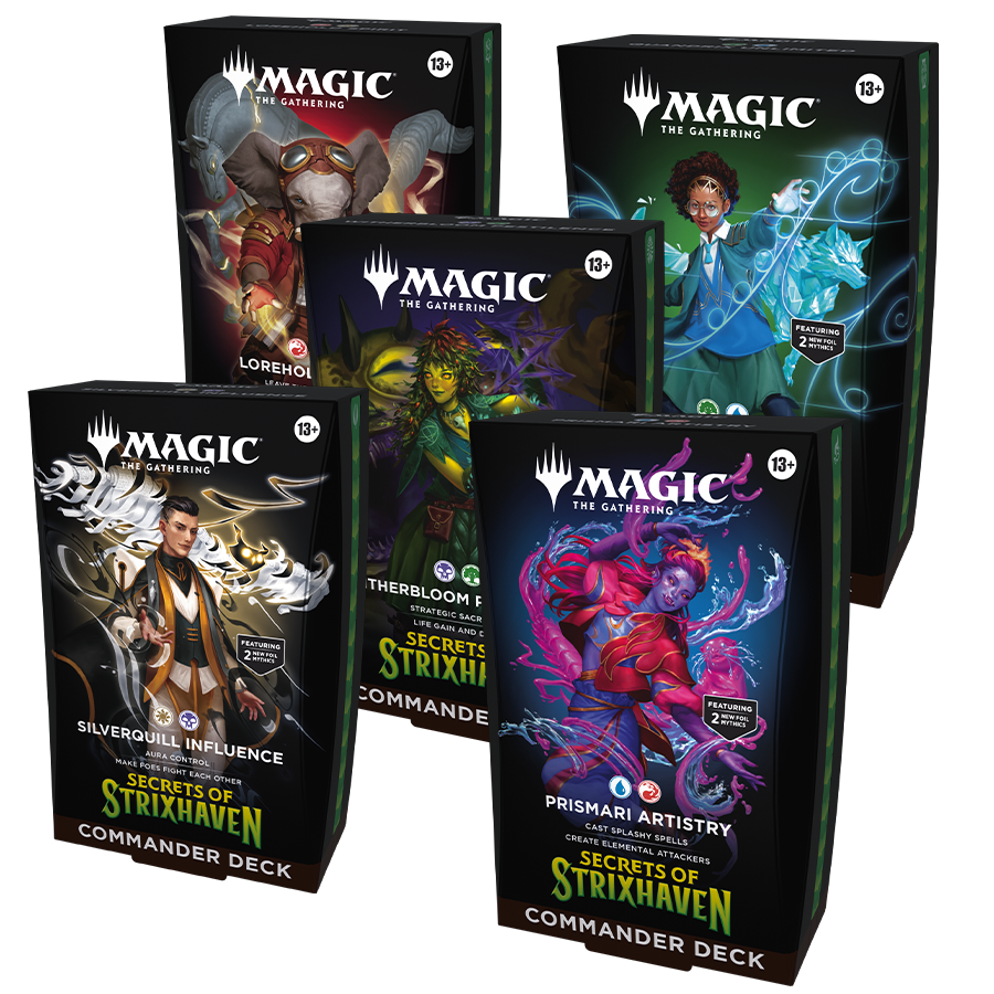 MTG Commander Decks - Secrets of Strixhaven