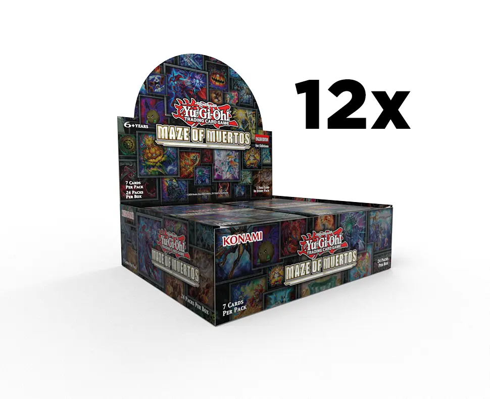 YGO Booster Case - Maze of Muertos (1st Edition)