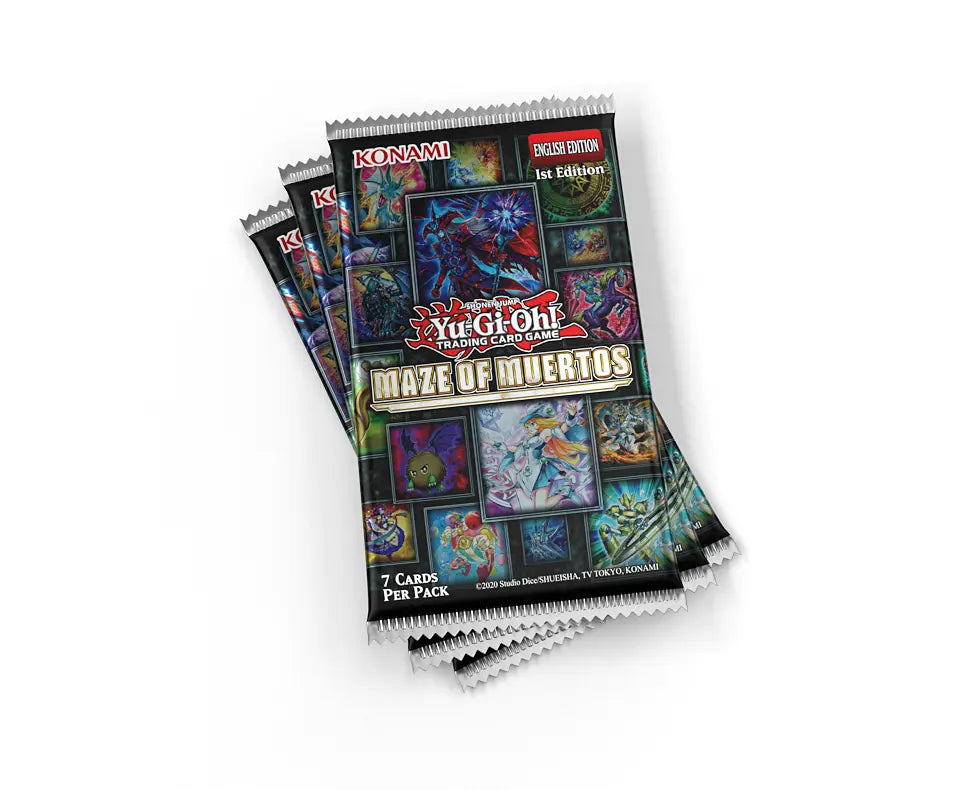 YGO 3-Pack Tuckbox - Maze of Muertos (1st Edition)