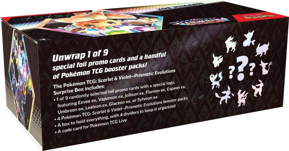 PKM Surprise Box - S&V Prismatic Evolutions [LIMIT 2]