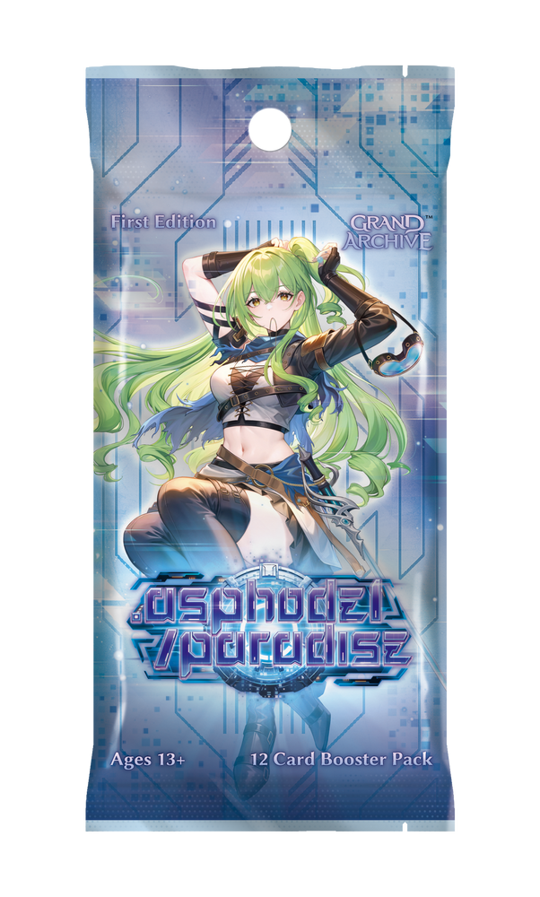 **PRE-ORDER** Grand Archive Booster Pack - .asphodel/paradise (1st Edition)