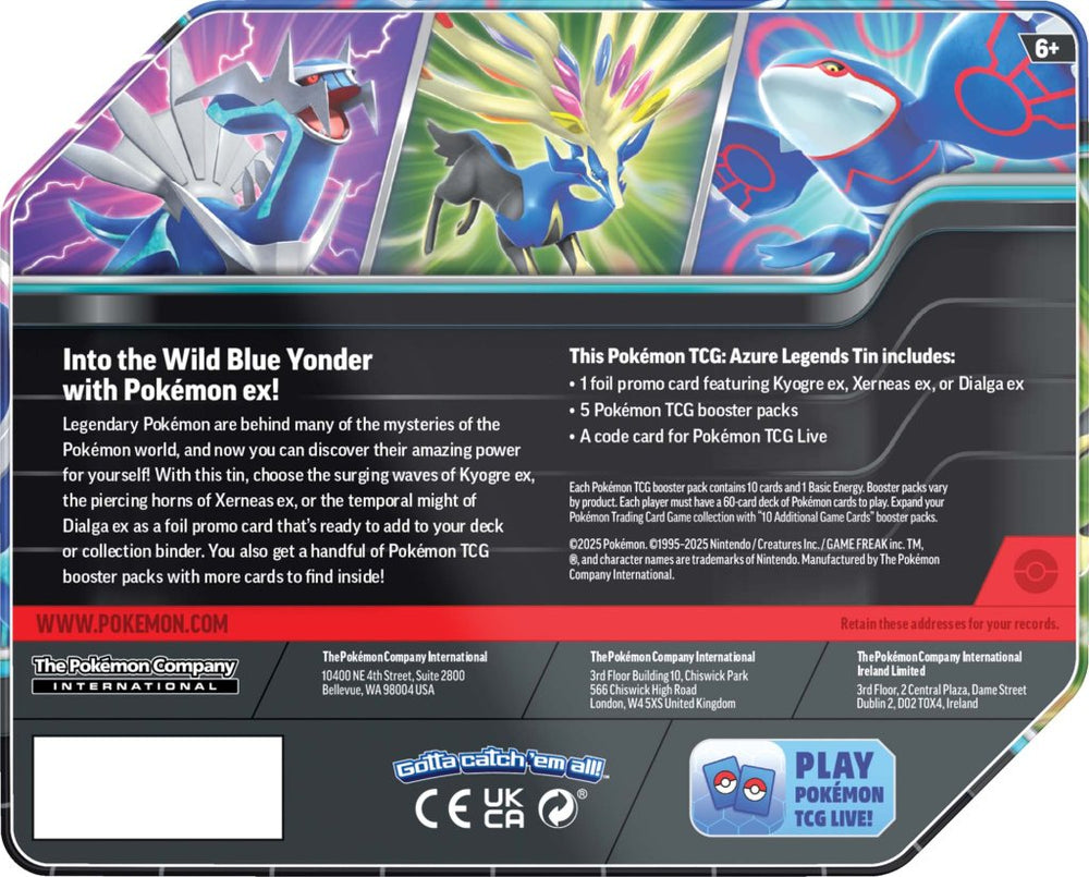PKM Azure Legends - Tin