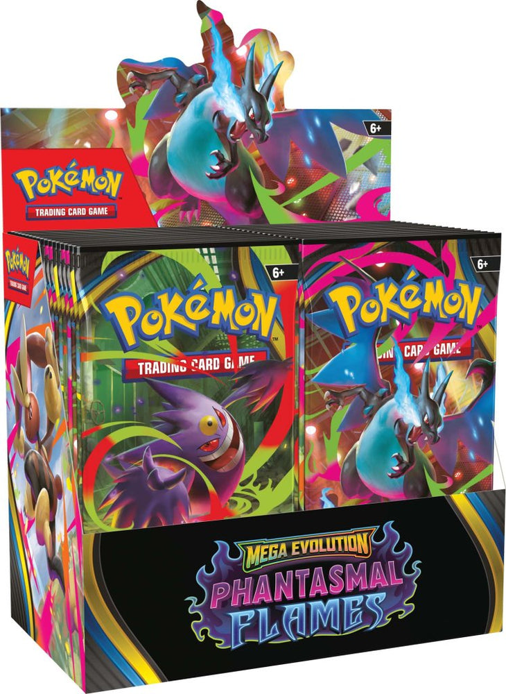 PKM Booster Box - Mega Evolution: Phantasmal Flames LIMIT 1 PER PERSON