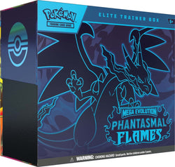 PKM Elite Trainer Box - Mega Evolution: Phantasmal Flames LIMIT 1 PER PERSON