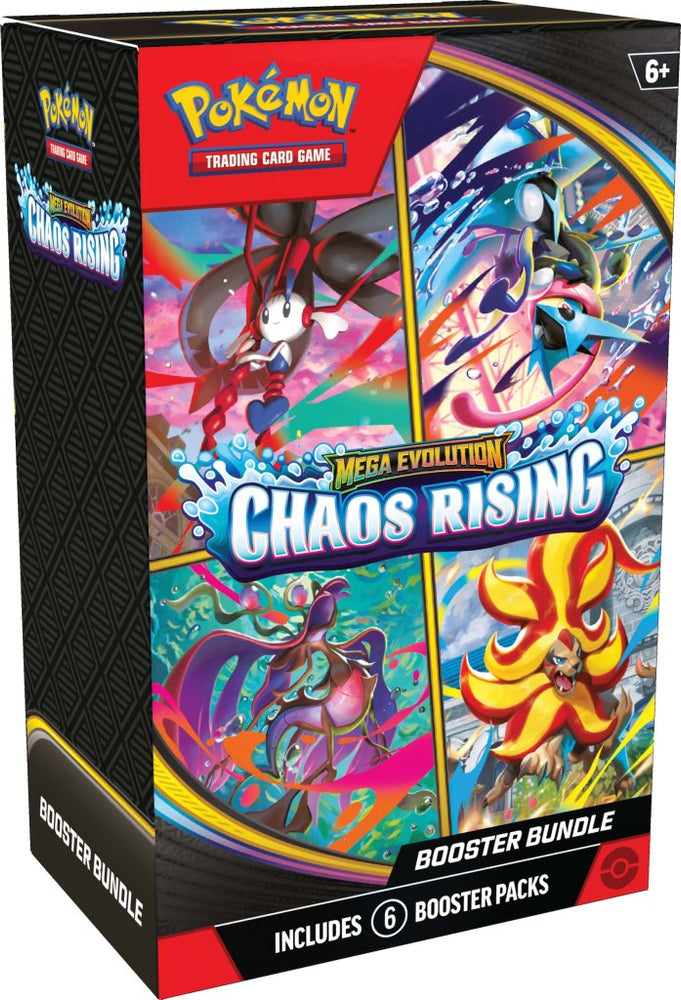 **PRE-ORDER**PKM Booster Bundle - Mega Evolution: Chaos Rising