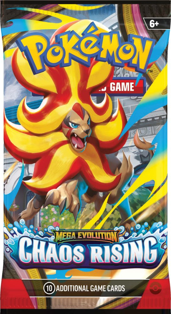 PKM Booster Pack - Mega Evolution: Chaos Rising