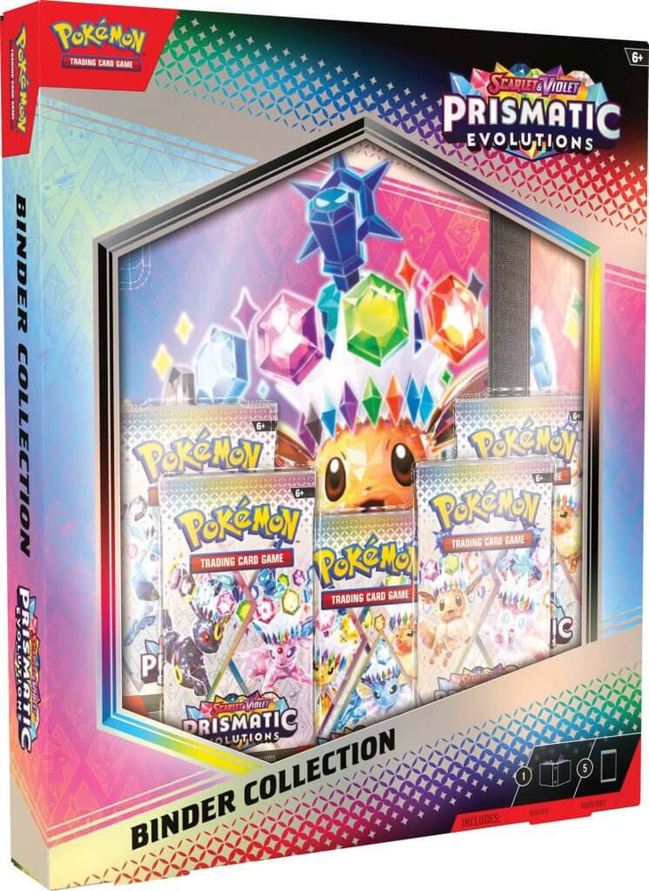 PKM S&V Prismatic Evolutions - Binder Collection