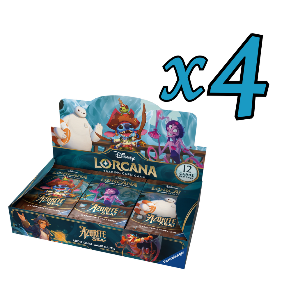 Disney Lorcana TCG - Azurite Sea Booster Case