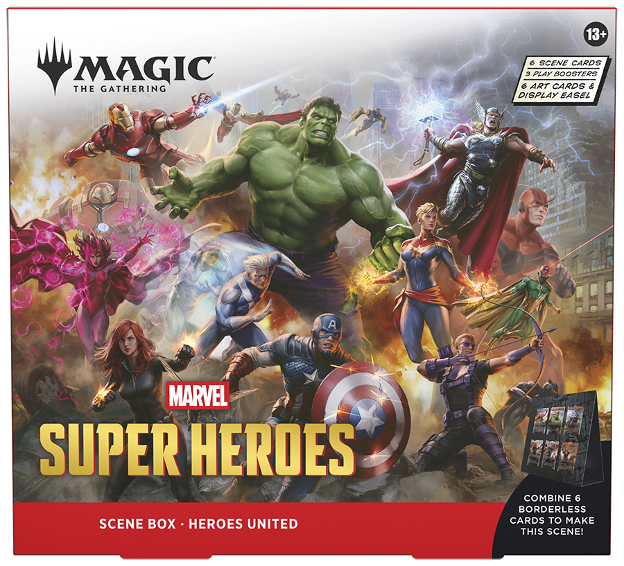 MTG Scene Display - Marvel Super Heroes