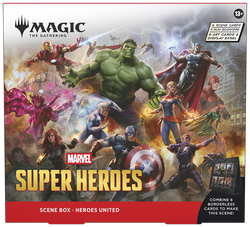 MTG Scene Display - Marvel Super Heroes