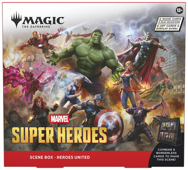 MTG Scene Display - Marvel Super Heroes