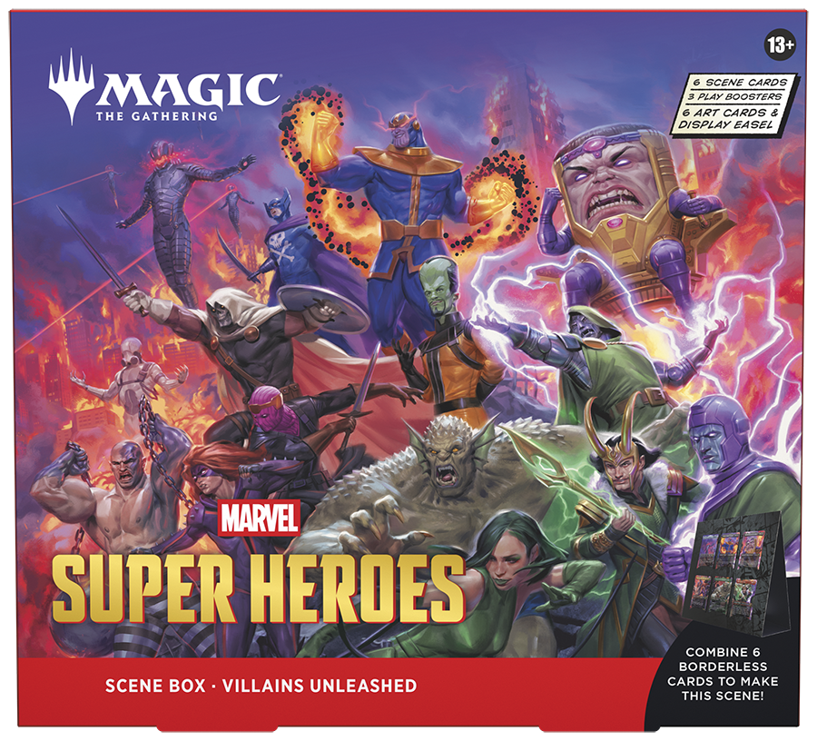 MTG Scene Display - Marvel Super Heroes