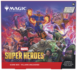 MTG Scene Display - Marvel Super Heroes