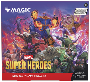 MTG Scene Display - Marvel Super Heroes