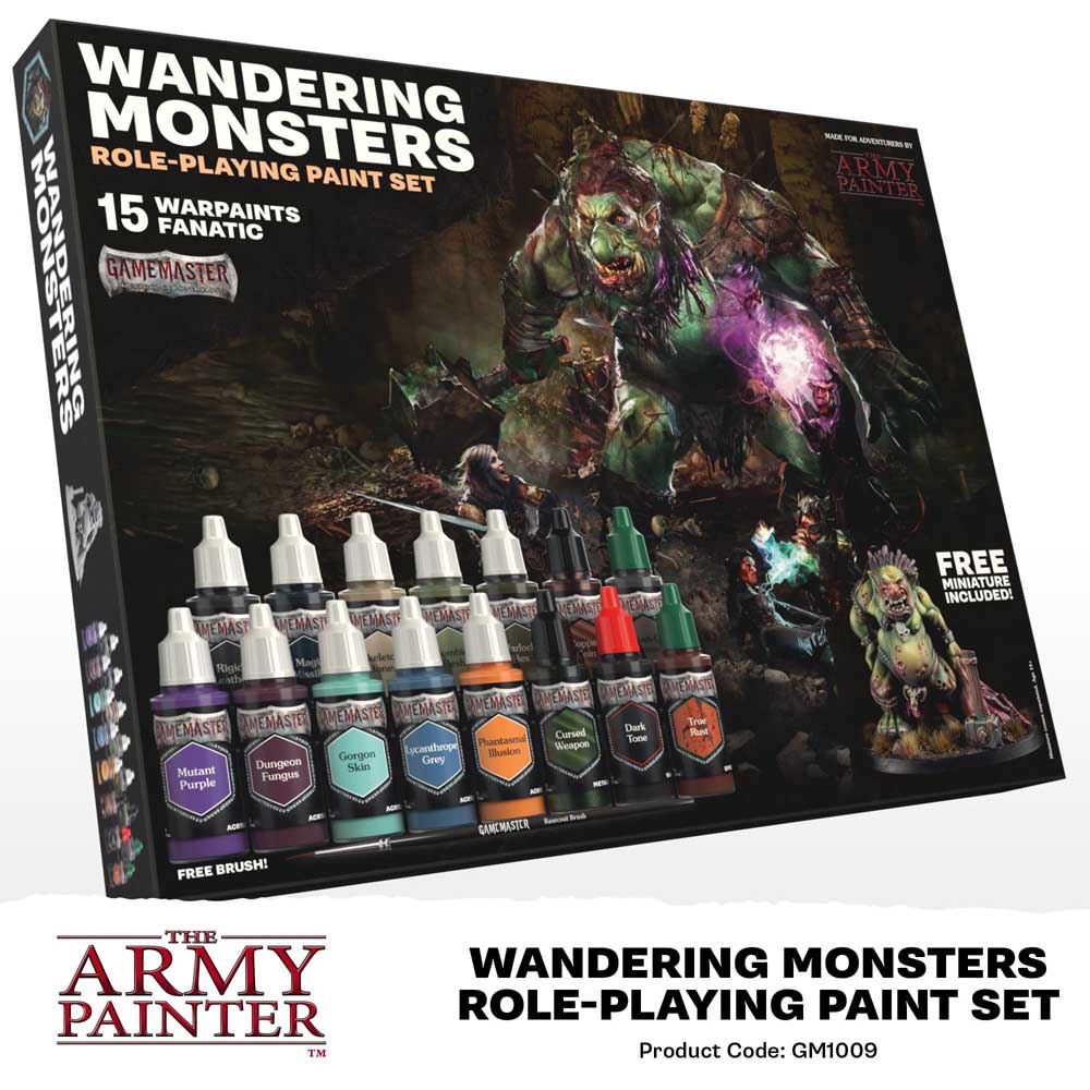 The Army Painter/GameMaster: Wandering Monsters Role-playing Paint Set