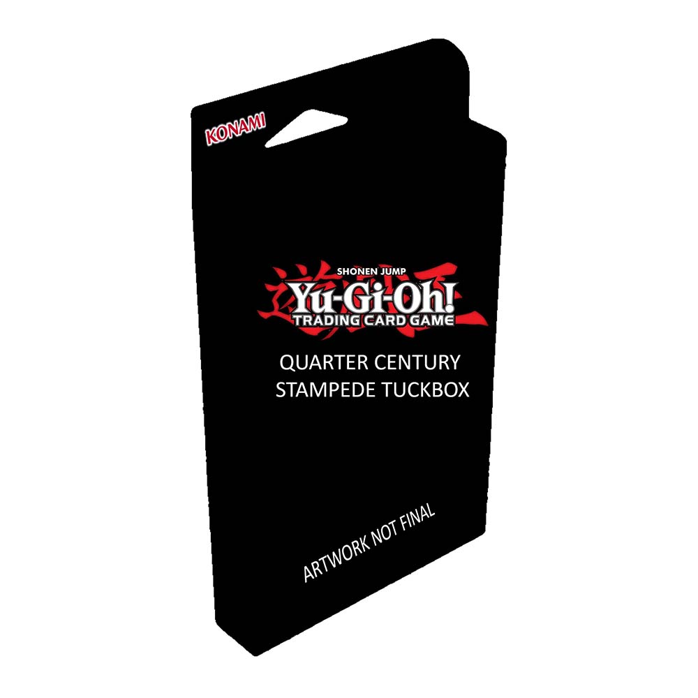 YGO 3-Pack Tuckbox - Quarter Century Stampede