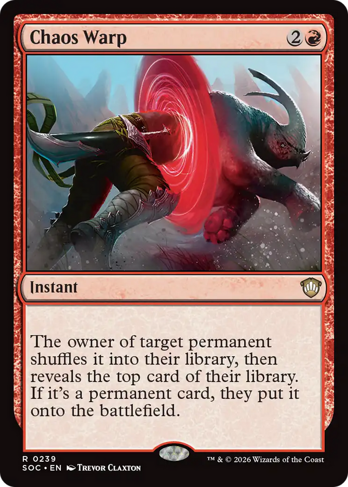 Chaos Warp [Secrets of Strixhaven Commander]