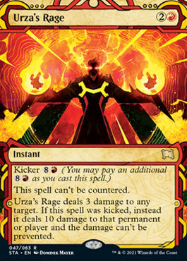 Urza's Rage (Foil Etched) [Strixhaven: Mystical Archive]