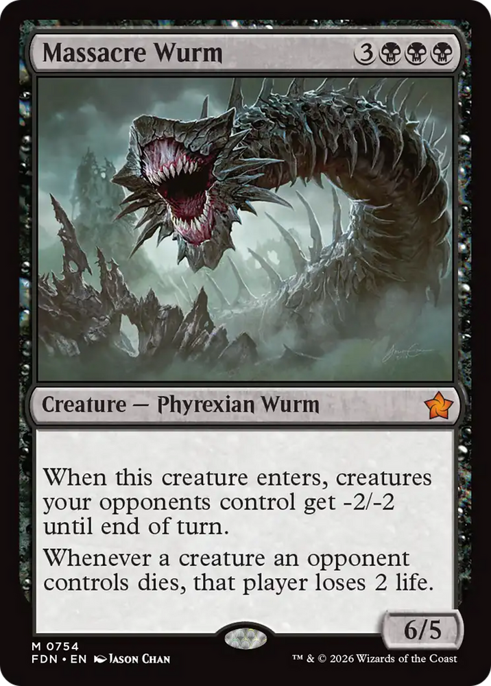 Massacre Wurm (0754) [Foundations]